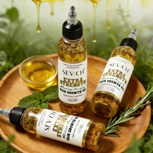 SEVICH Custom Herbal Rosemary Hair Growth Oil Natural Scalp Nourishing Castor Hair Oil Reduce Thinning Hair Growth Oil Booster