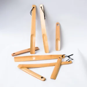 SH002 Factory Custom Wooden Shoehorn Hotel Accessories