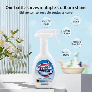 SHENBULL Fast Acting Spray Stain Remover for Clothing, Shirts and Jackets