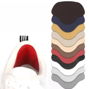 Self-Adhesive Shoe Heel Repair Patch Kit Inside Shoe Leather Heel Pads for Sole Repair Targeted Hole Patches