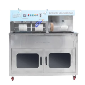 Semi Automatic Commercial Cold Water Cleaning Shoe Washer Washing Machine with Dryer for Laundry