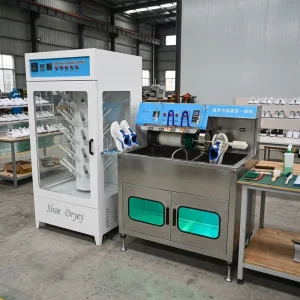 Semi Automatic Commercial Laundry Shoe Washer and Dryer Combo Electric Shoes Washing Drying Equipment for Business