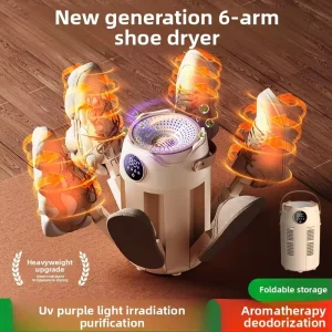 Semi Automatic Electric Smart Household Foldable Cabinet Use Dehumidifier Shoe Dryer Deodorizer Machine for Hotel Use