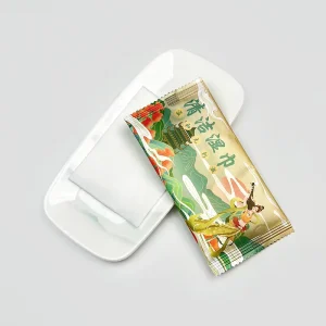 Serrated Packaging White Sneakers Custom Disposable Wet Wipes Direct Sales From the Manufacturer EDI Pure Water