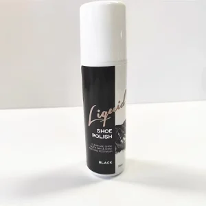 Shine Protect Liquid Shoe Polish 75ml with Sponge Applicator Instant Shine Colour Restore for Leather Shoes Boots