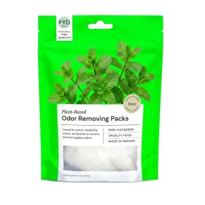 Shoe Air Freshener Mint Odor Eliminating Deodorizing Purifying Pouches High Concentration Home Trash Can Deodorizer