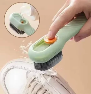 Shoe Brush Automatic Liquid Discharge Deep Cleaning Soft Bristles Household Laundry Cleaning Brush Cleaning Tools