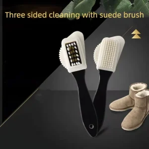 Shoe Brush Shoe Artifact Brush Leather Brush Steel Wire Brush Rubber Brush Frosted Suede Special Cleaning Brush