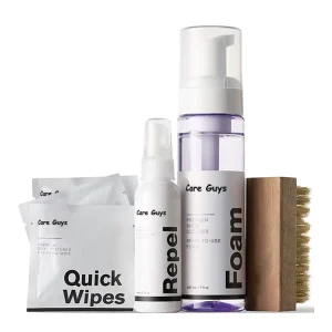Shoe Brush Shoe Care Kit Sneaker Cleaner Foam and Shoe Protector Waterproof Spray Kit
