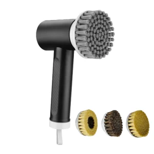 Shoe Brushes for Cleaning Leather 4 in 1 Flexible Electric Spin Scrubber Rotation Cleaning Shoe Polisher Brush Household Tools