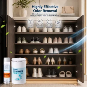 Shoe Cabinet Deodorizing Gel & Air Freshener Eliminates Odors Freshens Air and Provides Long-Lasting Purification