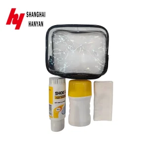 Shoe Care Kit 50ml Cleaner 75ml Whitening and Cloth in a Bag