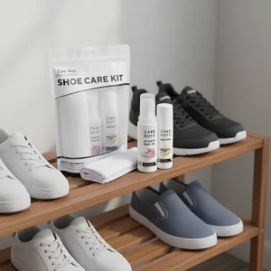 Shoe Care Kit Wet Gel Whitener Leather Conditioner for Sneakers Easy Clean Portable 250g