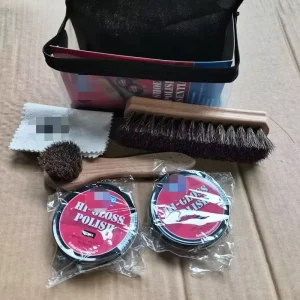 Shoe Care Kit with Premium Shoe Polish for Effective Footwear Maintenance Shine Leather Shoes 3 5 Year Shelf Life