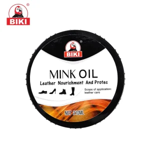 Shoe Care Mink Oil Smooth Leather Conditioner Shoe Polish Cream