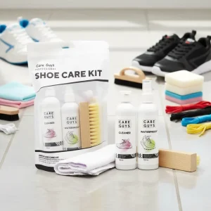Shoe Care Waterproof Wet Clean Kit Leather Conditioner Spray Stain Remover Liquid for Sport Shoes Microfibre Cloth