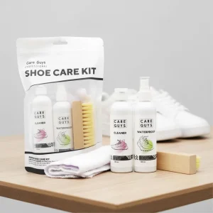 Shoe Care Waterproof Wet Clean Kit Leather Conditioner Spray Stain Remover Liquid for Sport Shoes Microfibre Cloth Brush