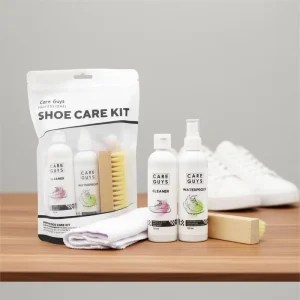 Shoe Care Waterproof Wet Clean Kit Stain Remover Liquid for Sport Shoes Microfibre Cloth Brush