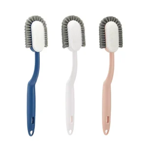 Shoe Clean and Care Cleaning Brush Scrubbing Cleaning Tool Laundry Clothes Hanging Design Multifunction Long Handled Shoe Brush