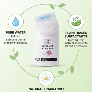Shoe Cleaner Kit Deep Cleaning Sole and Sneaker Cleaner White Shoe Cleaner for Sneakers Tennis Shoes Leather Canvas Rubber