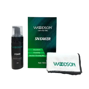 Shoe Cleaner Kit for Sneaker Water Free Foam Sneaker Cleaner Remove Shoe Stains Brush and Cloth
