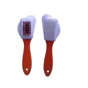Shoe Cleaner Plastic Suede Shoe Brush With Cleaning Eraser Suede Nubuck Cleaning Shoe Brush 2in1