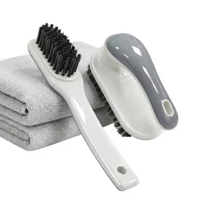 Shoe Cleaning Brush Multifunctional Hard Bristle Plastic Dedicated for Shoes Laundry Bathroom Floor Use