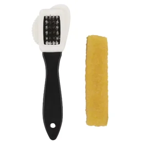 Shoe Cleaning Brush Set for Suede Leather Nubuck Shoes Small Plastic Rubber Care Brush