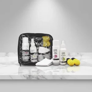 Shoe Cleaning Kit Foam Cleaner Stain Remover Waterproof Deodorant Ball and Microfibre Cloth 500g