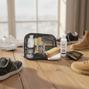 Shoe Cleaning Kit Shoe Cleaner Cleaning Wipes Cleaning Brush and Shoe Cleaning Cloth 325g