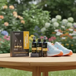 Shoe Cleaning Kit Shoes Cleaner Deodorizer Protector Waterproof and Stain for Sneaker Leather Nubuck Suede Mesh Canvas