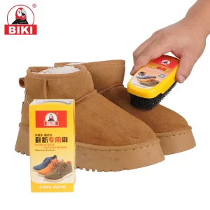 Shoe Cleaning Product OEM ODM Suede Nubuck Refurbishment Plastic Handle Shoe Shine Sponge for Removing Stains