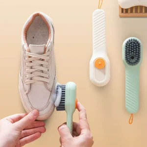 Shoe Cleaning Scrub Brush with Soap Dispenser Laundry Brush Household Cleaning Brushes