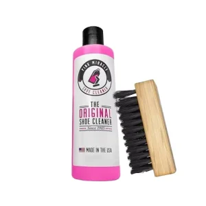 Shoe Cleaning Solution and Brush Set for Cleaning Leather White Shoes Golf Shoes Basketball Shoes Boots Sandals