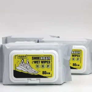 Shoe Cleaning Wet Wipes Sneaker Cleaning Wipe 80pcs Disposable Cleaner
