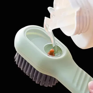 Shoe & Clothing Cleaning Brush Soft Bristled Rubber Liquid Cleaner for Shoes Sneakers Slippers