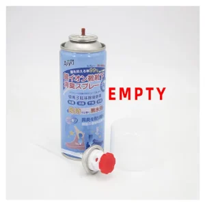 Shoe Deodorant Empty Spray Aerosol Cans Anti Fungal Spray Can for Footwear Shoe Deodorizer