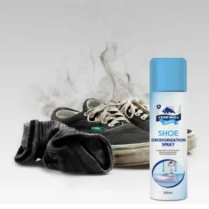 Shoe Deodorant Spray Eliminates Odors Bacteria Unpleasant Smells Kills Bacteria and Gets Rid of Athlete’s Foot