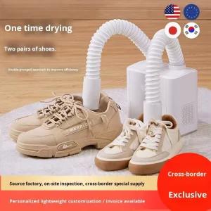 Shoe Dryer with Extendable Design 99% Bacteria Inhibition Rate Can Dry 2 Pairs Simultaneously Dual U-Shaped Air Outlet