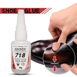 Shoe Glue 20g Fast Drying Repair Glue for Sport Shoes Transparent Adhesive for Repairing Sole Glue Shoes Boots Leather