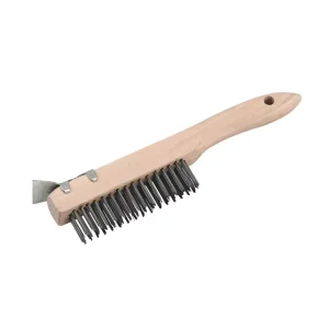 Shoe Handle Wooden Wire Brush