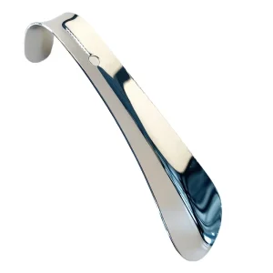 Shoe Horn 6.5 Inch Portable Shoe Horns Travel Shoes Horn Premium Stainless Steel Metal Shoe Horn Metal Shoe Helper Shoe Spoon Durable