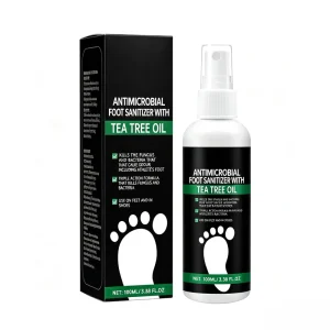 Shoe Odor and Scent Removal Natural Organic Oil Foot Deodorant Spray