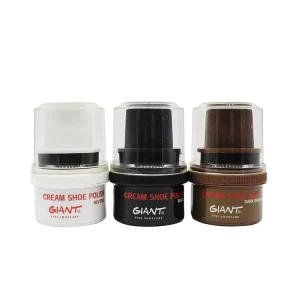 Shoe Polish 50ml Cream Paste Black Brown Neutral Easy Use for Leathers and Shoes