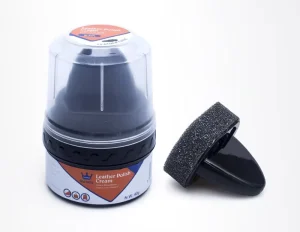 Shoe Polish All-in-One Sponge Shoe Polish White & Black Leather Shoe Grease Sponge Head Leather Care
