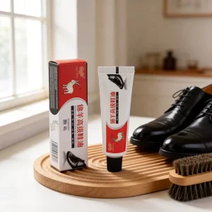 Shoe Polish Deep Lanolin Infused Leather Conditioner for Daily Formal Dress Shoe Cowhide Surface Renew and Long Lasting Bright