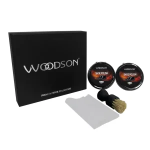 Shoe Polish Kit Complete Leather Shoe Shine Kit with Polish Brush and Shine Cloth Private Label