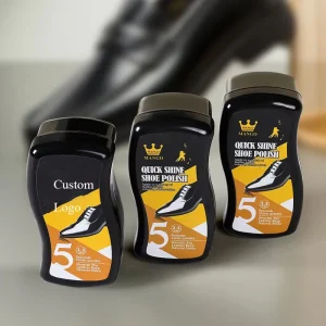 Shoe Polish Shoe Shine Black Soft Sponge Colorless Odorless Shoe Wax for Daily Use