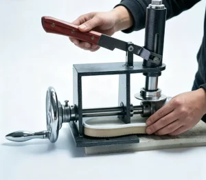 Shoe Repair Materials Sole Press Machine Shoemaking Welt Handmade Shoe Materials Shoe Repair Tools Shoe Sole Edge Making