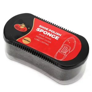 Shoe Shine Sponge Factory Quick Easy Effective Anti-Mildew Stain Resistant Leather Shoes Natural Color